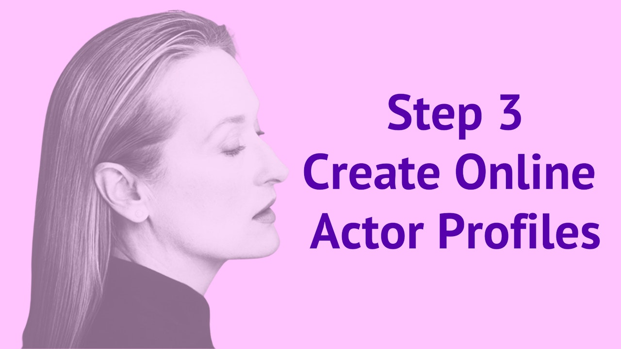 Step 3: Create Online Actor Profiles