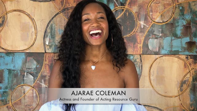 Meet Ajarae Coleman: Actor & Master C...