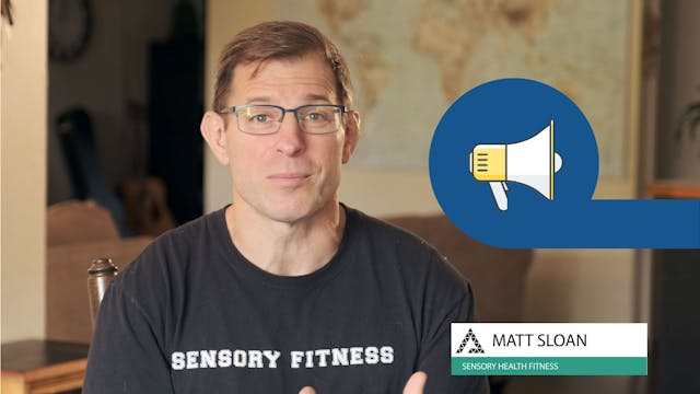 01. Sensory Fitness - Introduction
