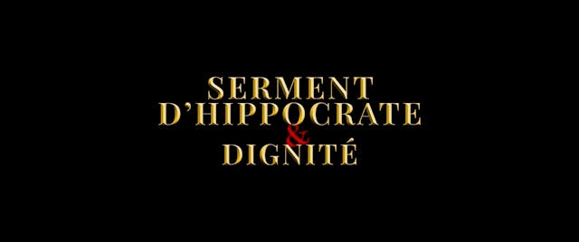 Serment d'Hippocrate et Dignité