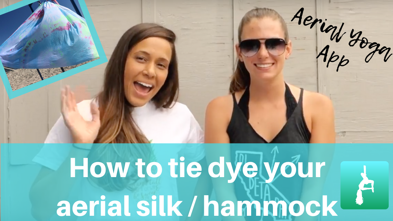 How to Swirl Tie Dye Your Hammock with Lexi and TMac