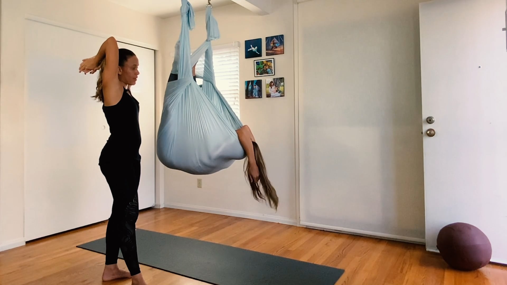 Floating Reclined Goddess Pose _Supta Baddha Konasana Teacher Tip