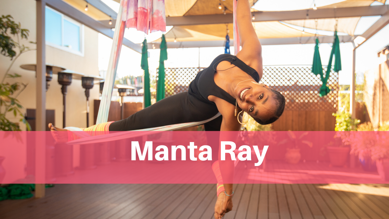 Manta Ray Pose with Taqiyya 