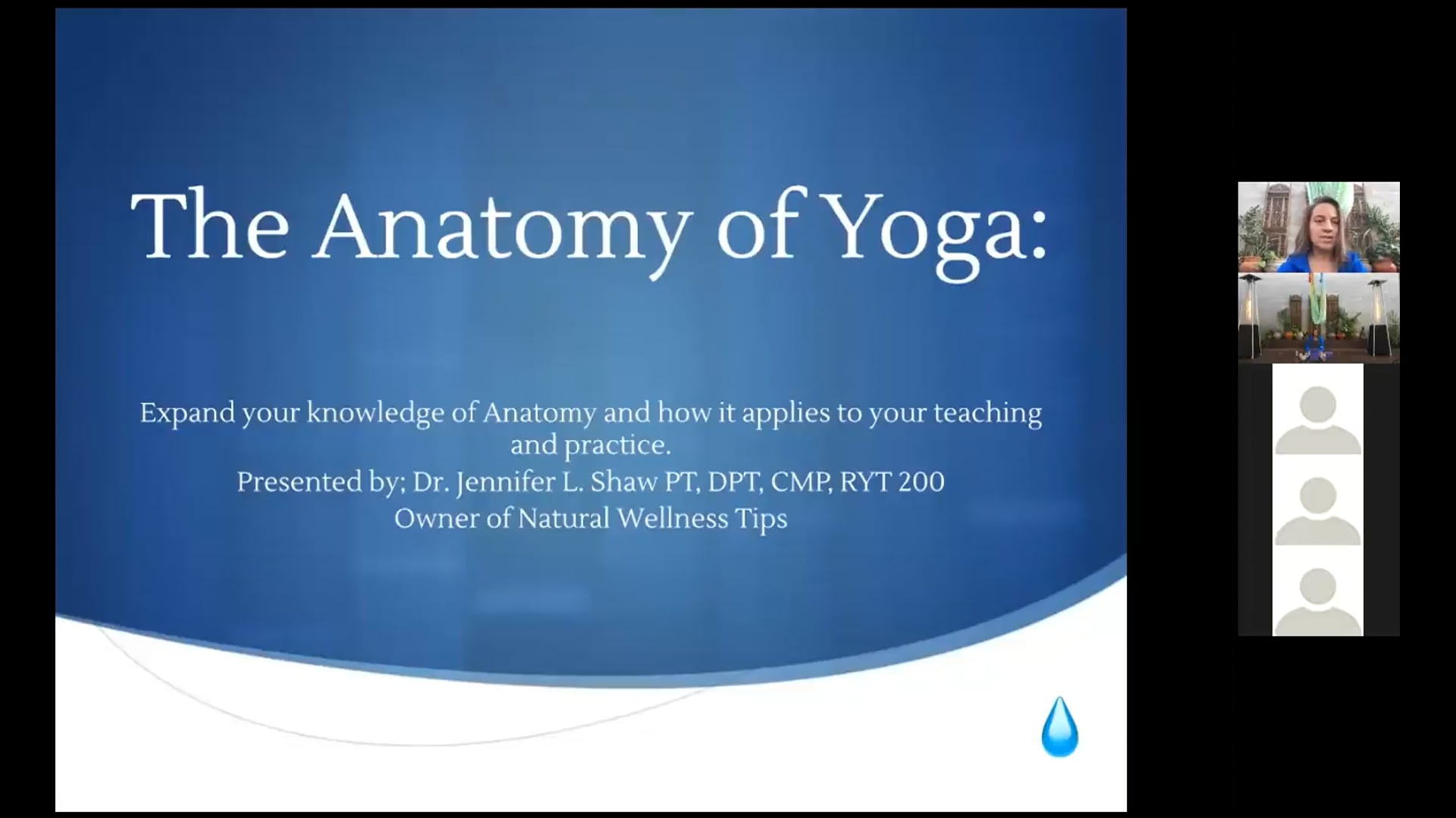 The Anatomy of Yoga by Dr. Jennifer Shaw PT, DPT, CMP, RYT 200