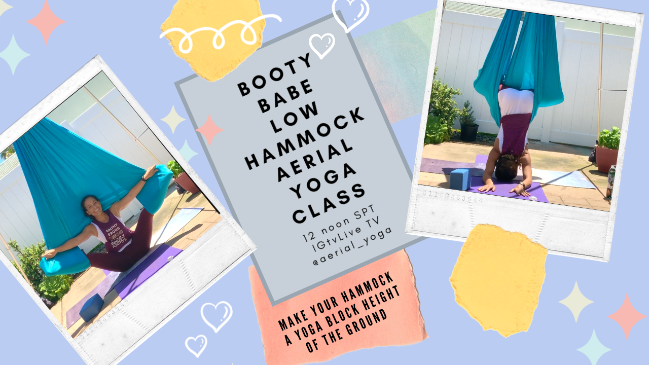 Booty babe Low hammock IGTV LIVE