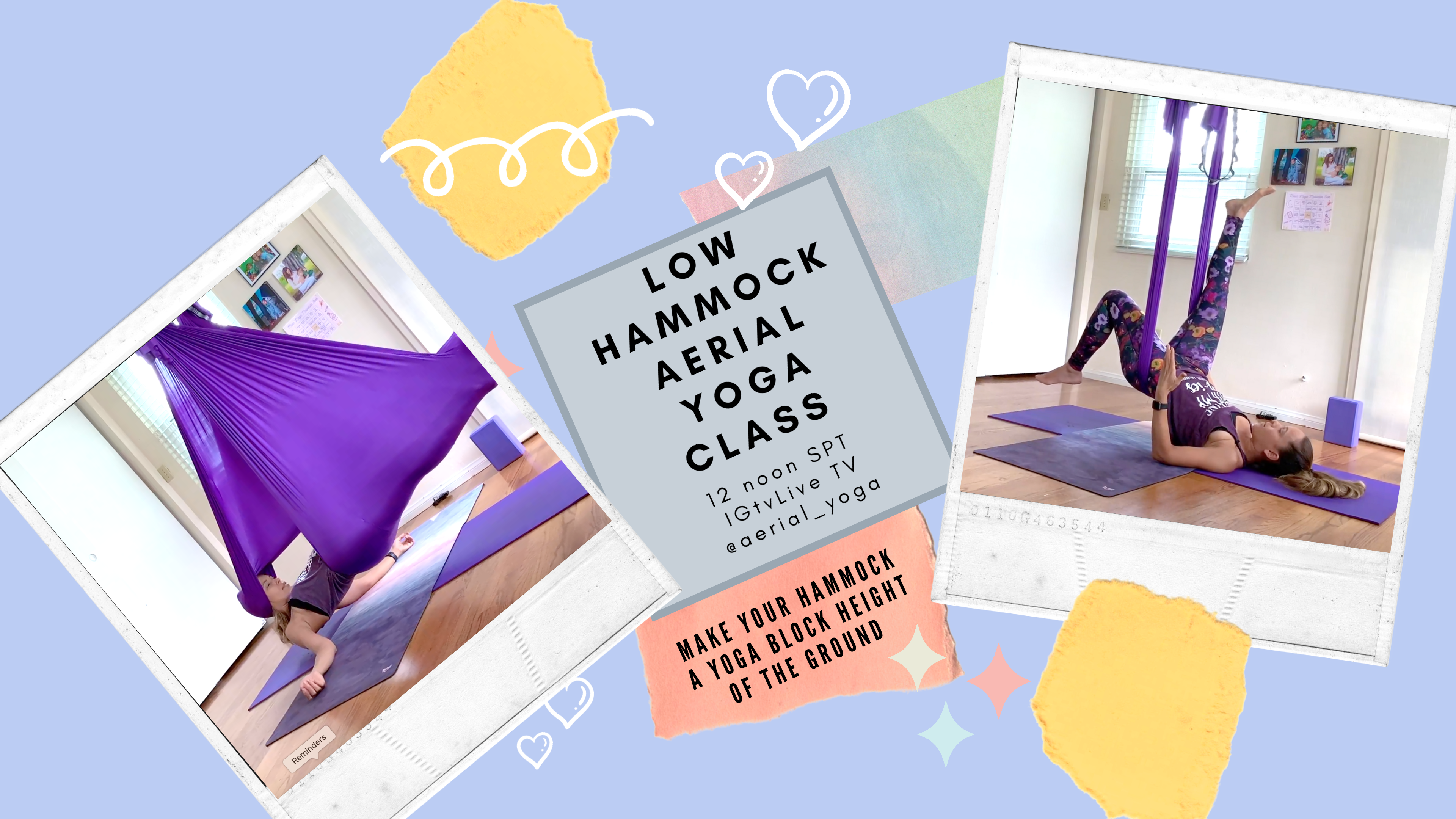 Keep Moving Forward Low Hammock Class