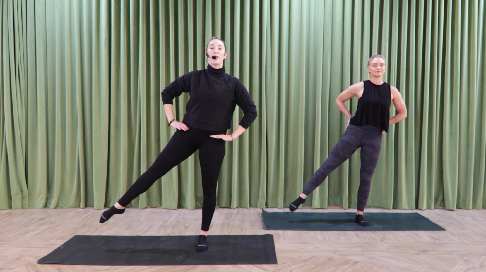 Floor: Lower Body Stability Work With Ashley