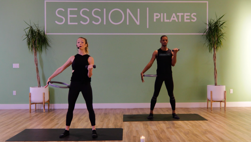 Floor: Upper Body *Magic Circle + Weights* With Brittany