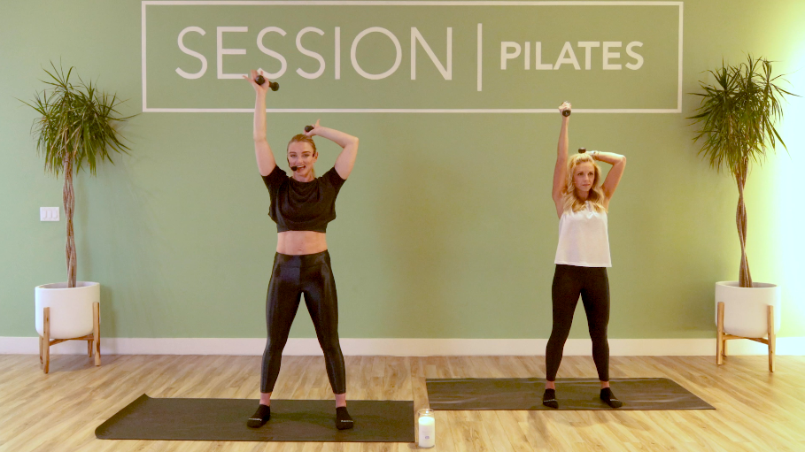 Floor: Biceps & Triceps With West