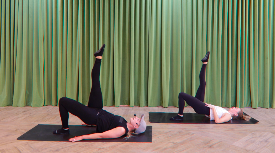 Floor: Pelvic Tilts Series With West