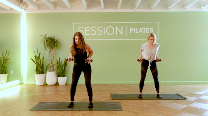 Floor: Triceps, Shoulders & Biceps With Judi