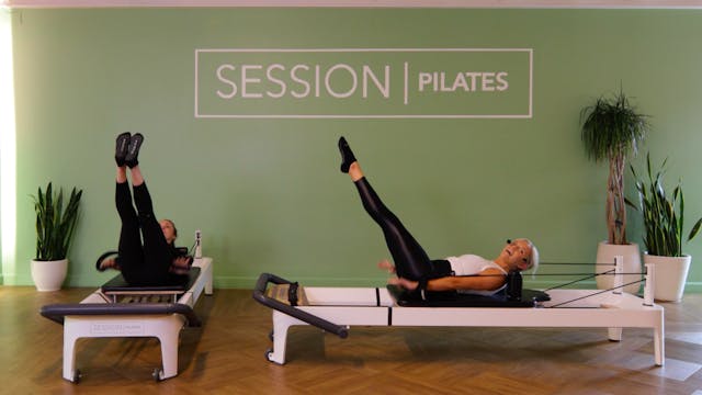 Reformer: 5-Min. Lying Abs & Arms Wit...