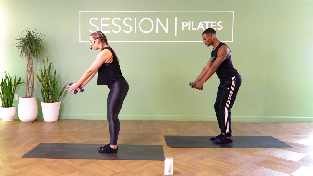 Floor: Triceps With Sarah