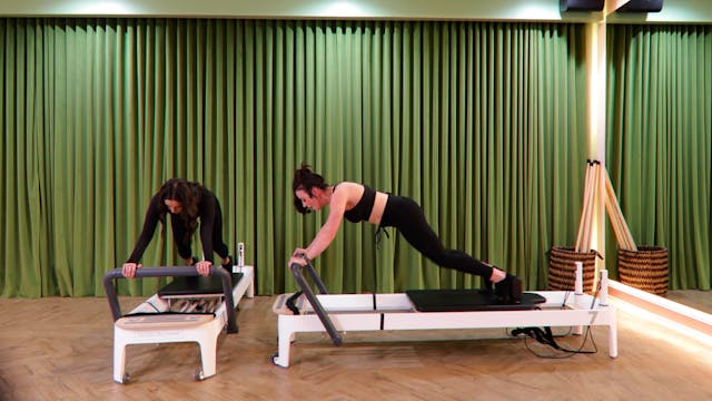 Reformer: Heavy Pushing Quads & Glute...