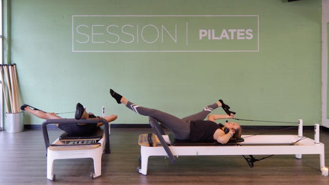 Reformer Stretch: Lying Lower Body St...