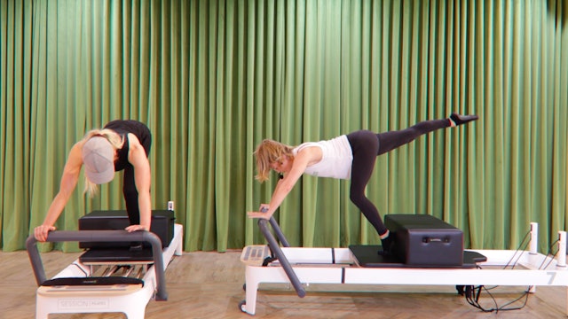 Reformer: Outer Thighs on Short Box With Brittany