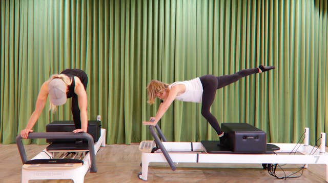 Reformer: Outer Thighs on Short Box W...