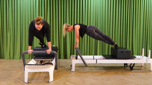 Reformer: Obliques / Plank Series on Box With Ashley