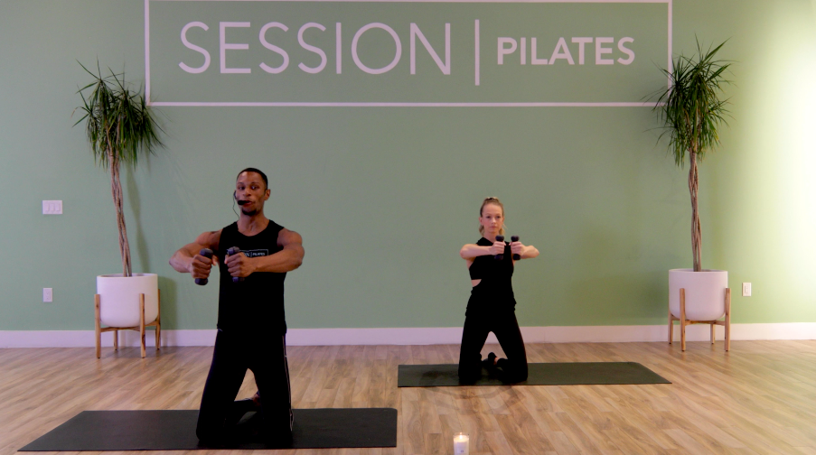 Floor: 6-Min. Quickie Arms With Zion