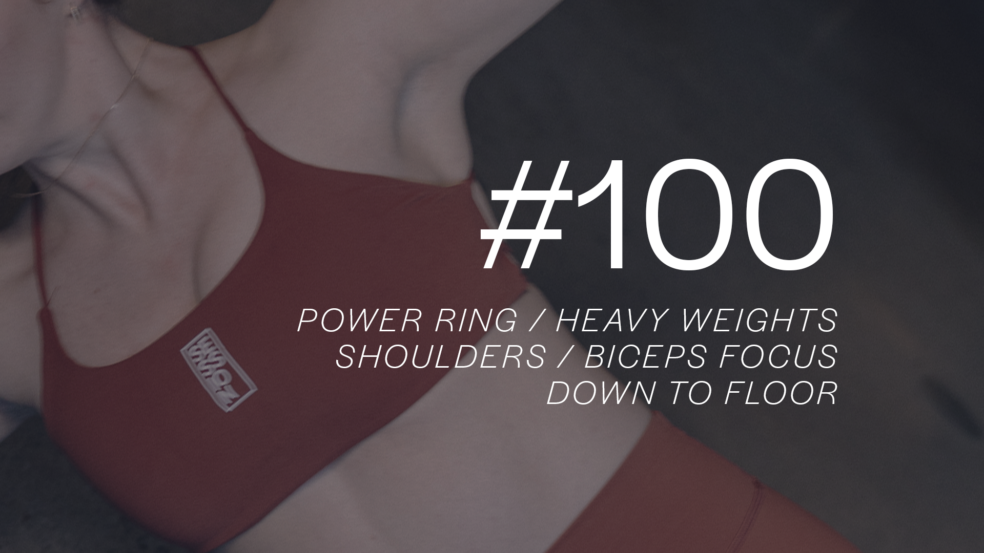 POWER FORM 30 #100 with Erin J