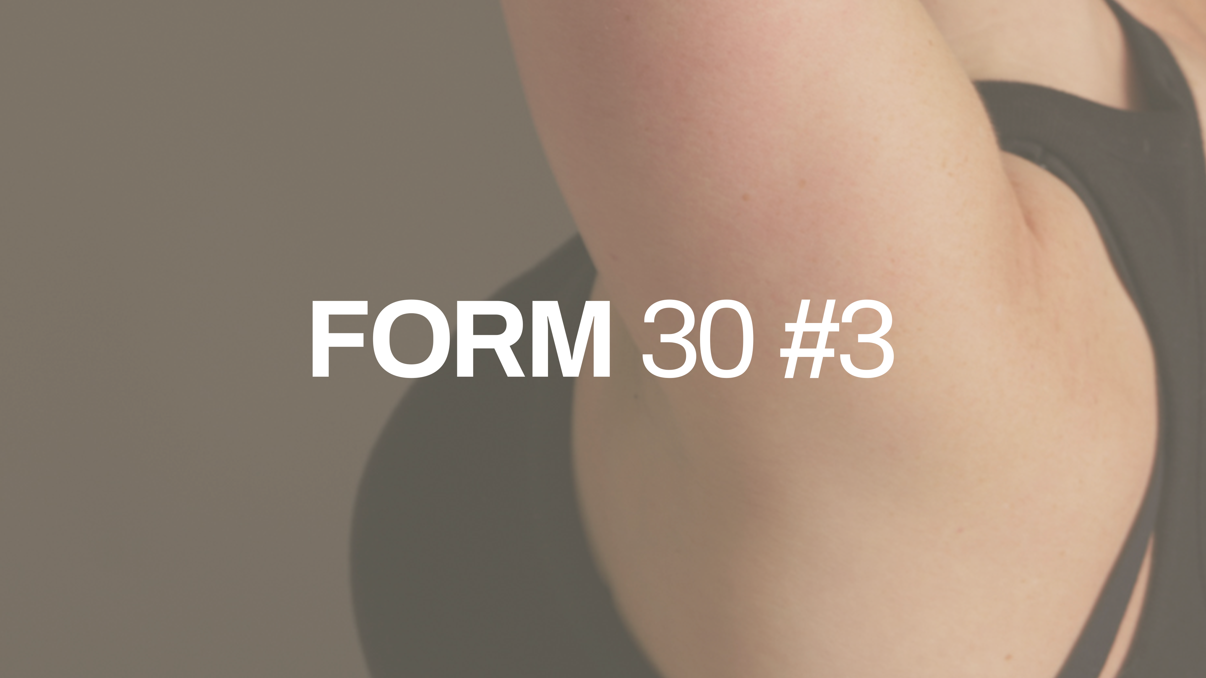 FORM 30 #3 with Rachel