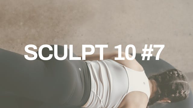 SCULPT 10 #8 with Erin L | Plank Party