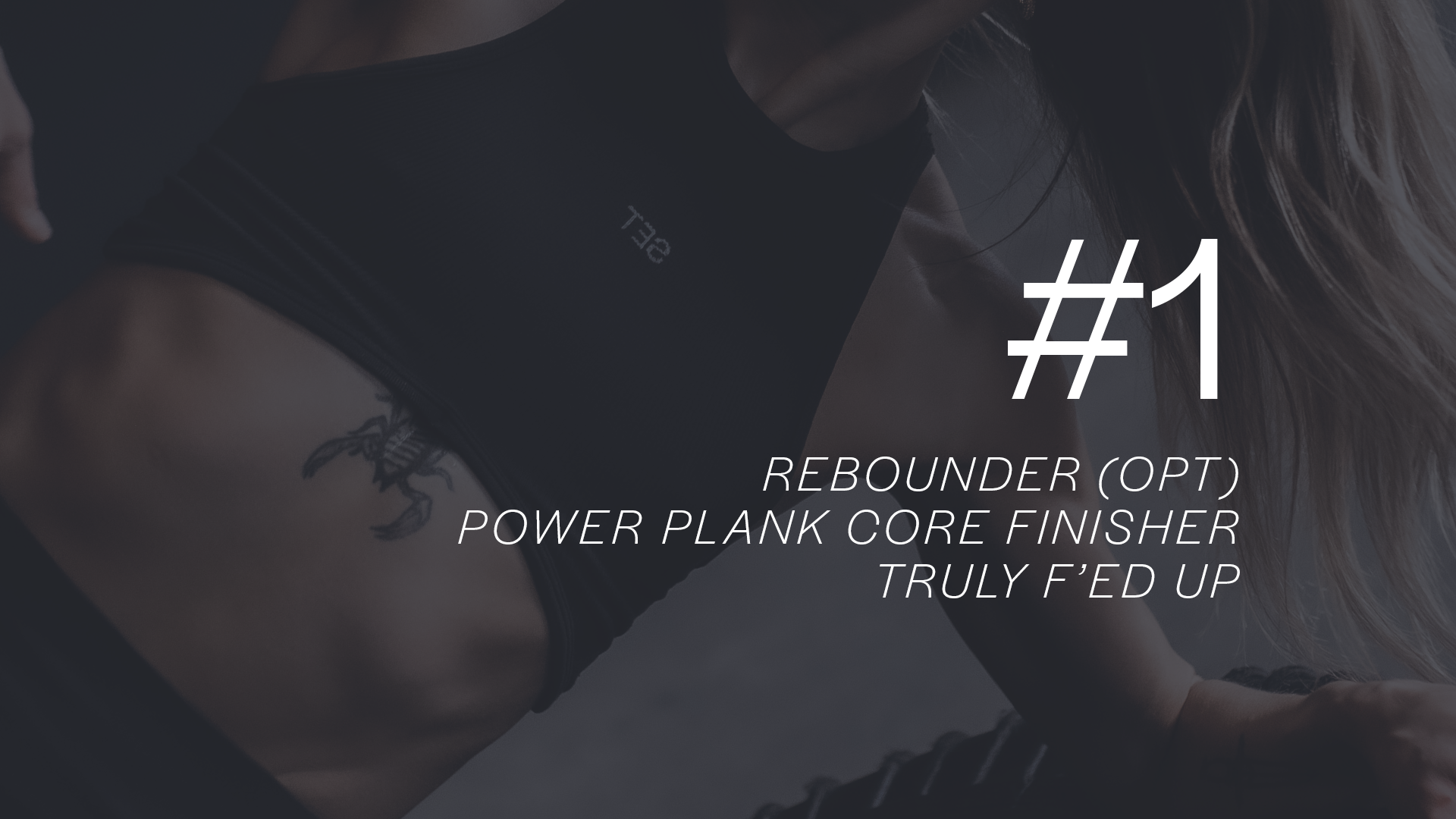 SCULPT 5 #1 with Rachel