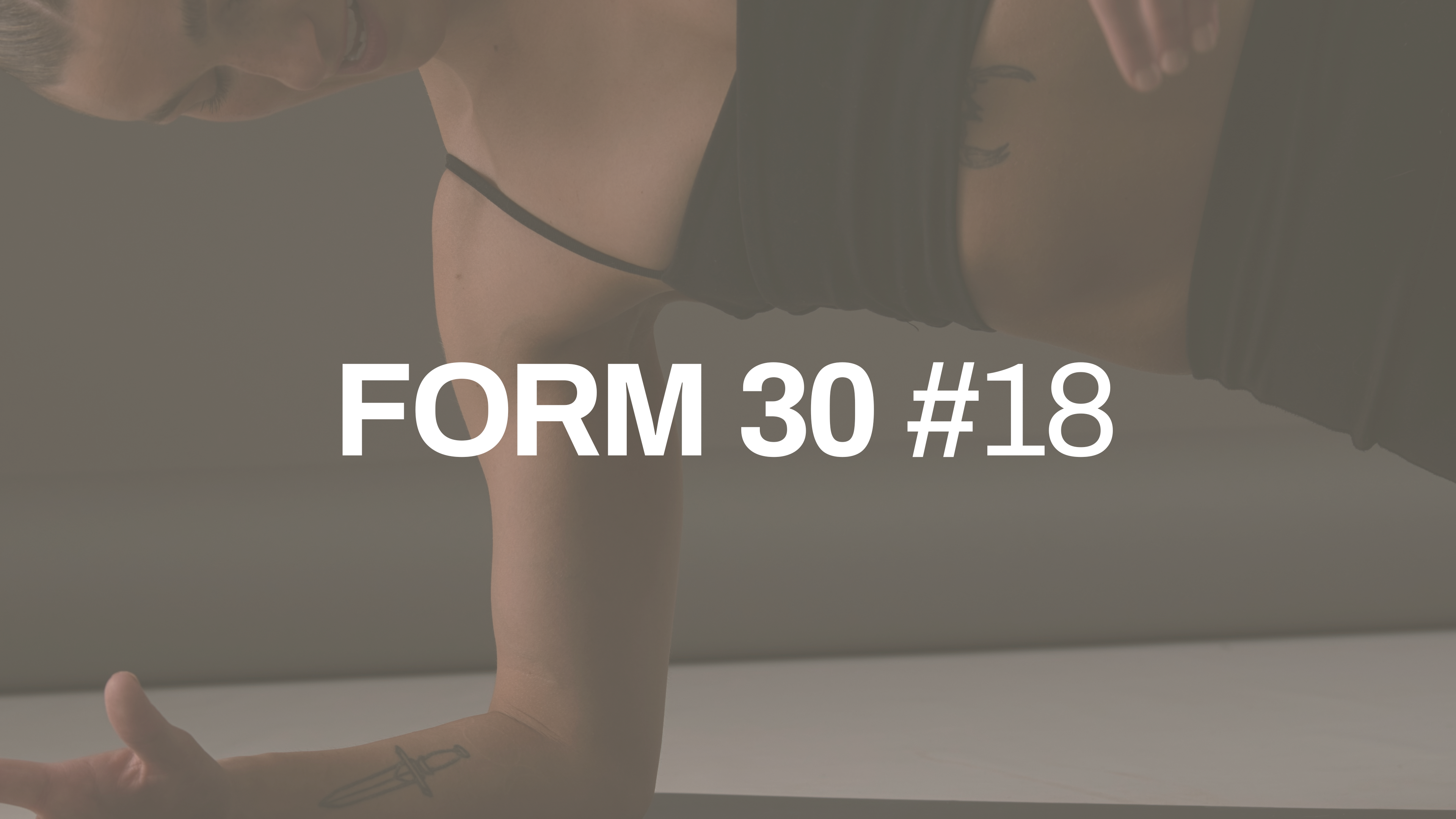 FORM #18 with Rachel