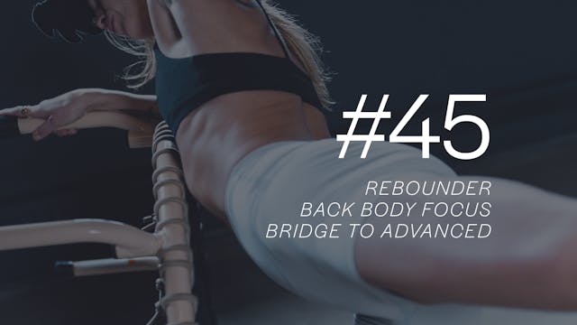 REBOUND 30 #45 with Rachel