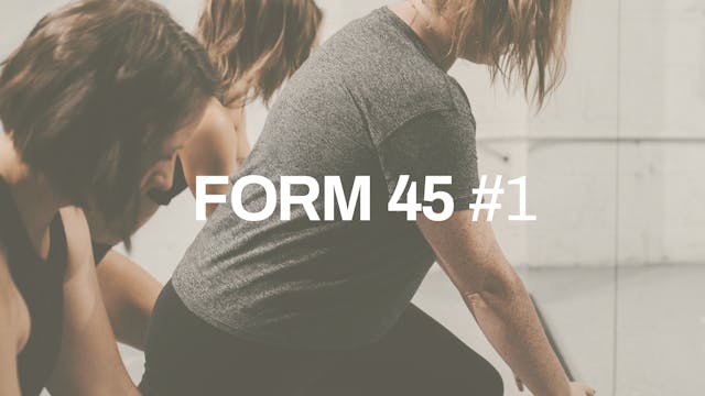 FORM 45 #1 with Rachel