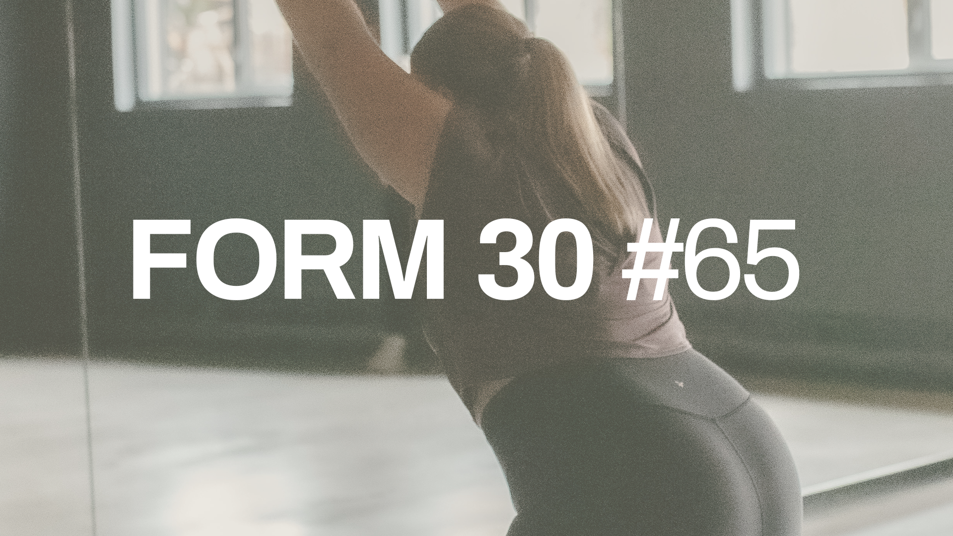 FORM 30 #65 with Danica | SETLIST : Benny Benassi