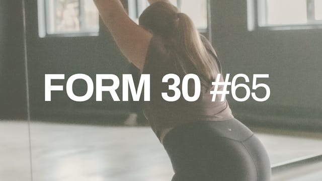 FORM 30 #65 with Danica | SETLIST : B...