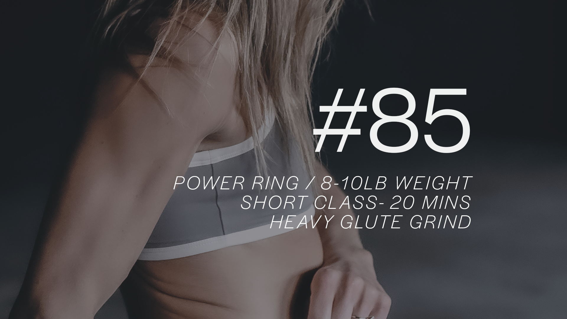 FORM 30 #85 with Rachel