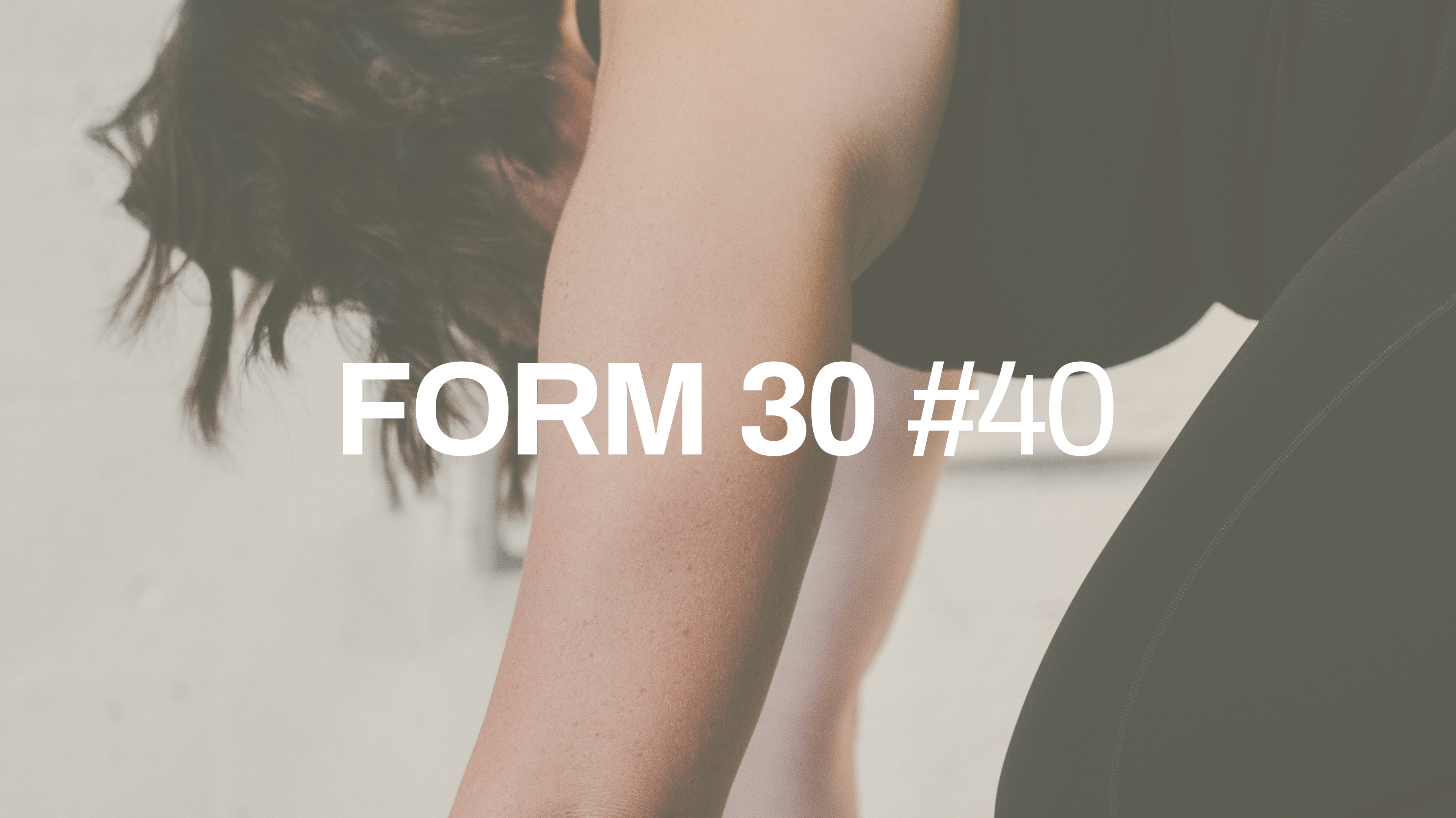 FORM 30 #40 with Gemma