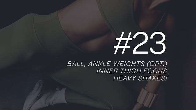 SCULPT 10 #23 with Emilee 