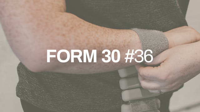 FORM 30 #36 with Elisha