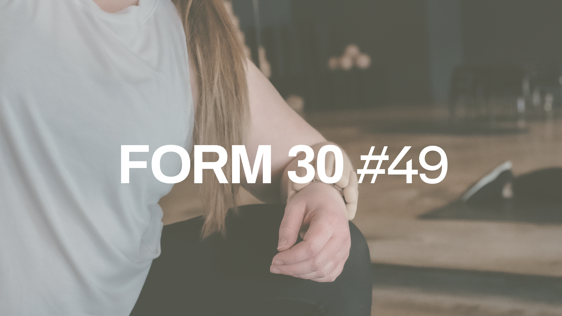 FORM 30 #49 with Danica