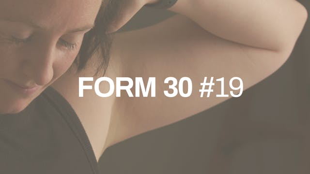 FORM #19 with Gemma