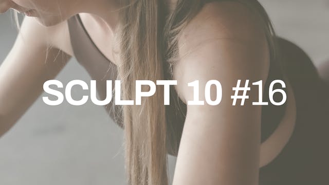 SCULPT 10 #16 with Erin J | Cardio Lu...