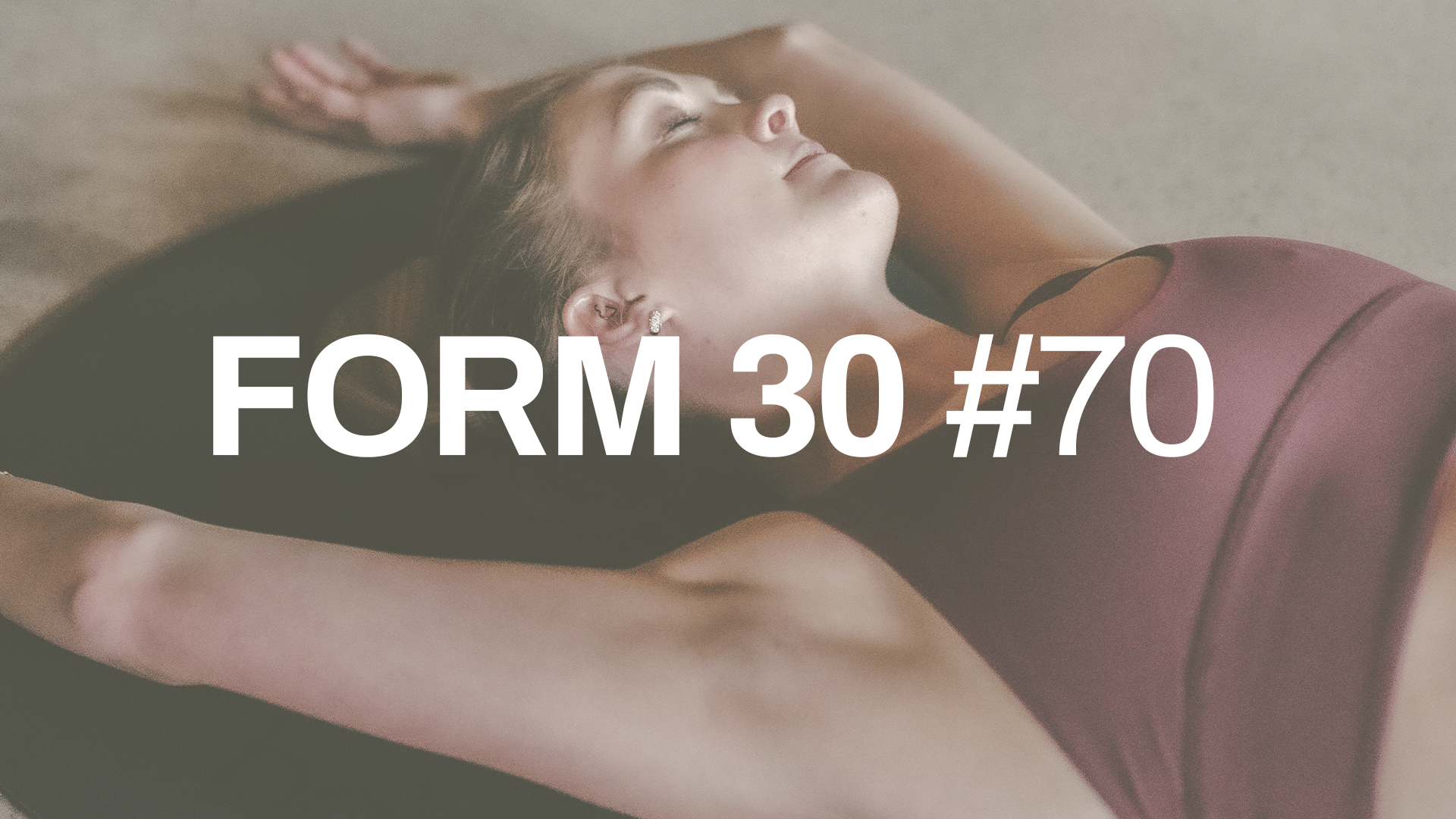 FORM 30 #70 with Erin J