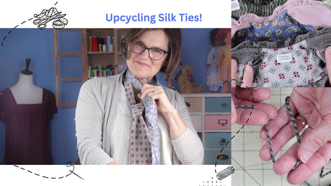 Upcycling Silk Ties!