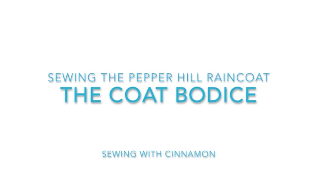 SWC Pepper Hill Raincoat The Coat Bodice