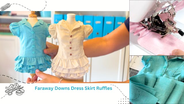 The Gathered Skirt With The Ruffler Foot