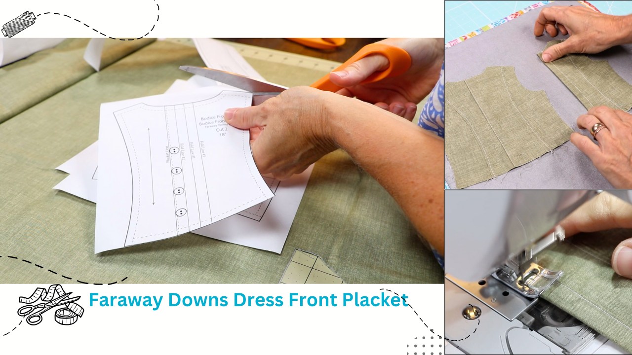 Faraway Downs Dress Front Placket