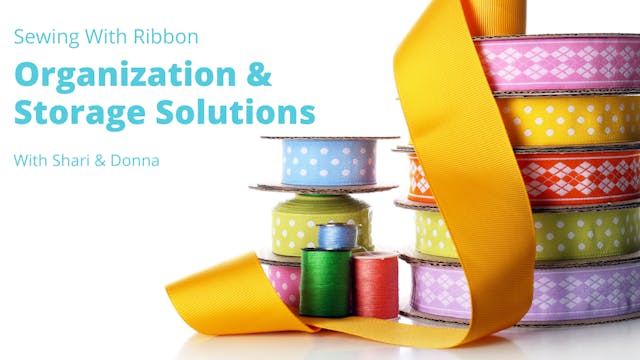 Ribbon Organization Storage Solutions