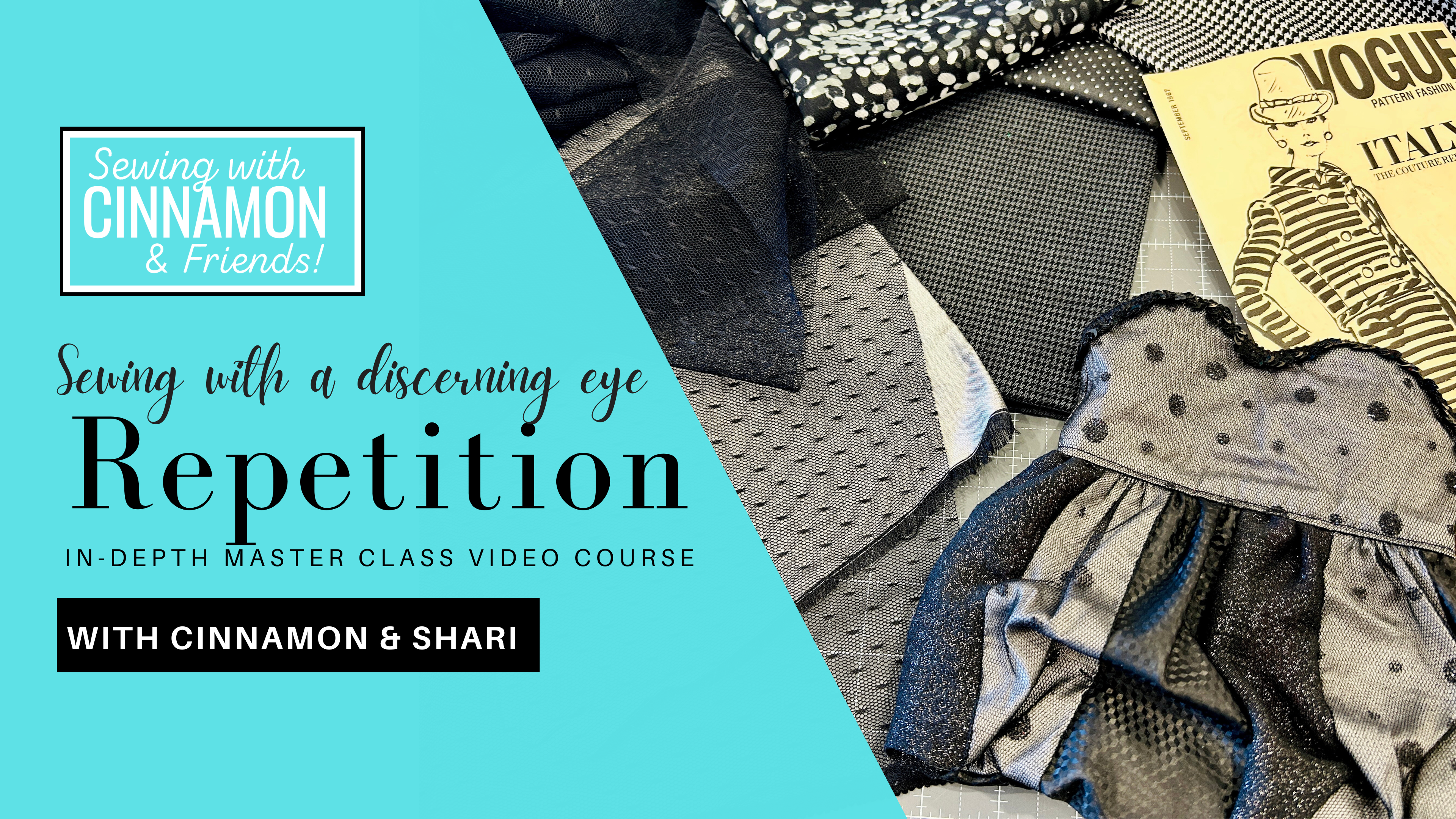 Sewing With A Discerning Eye: Repetition