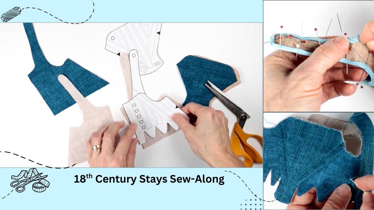 18th Century Stays Sew-Along