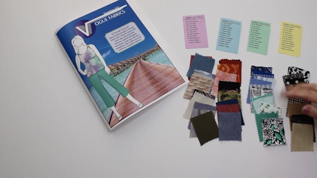 The Vogue Fabrics Swatch Book