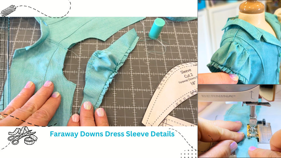 Faraway Downs Dress Tiny Sleeves