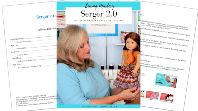 Serger 2.0 PDF Course Guide